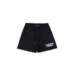 Black Drop Crotch Shorts