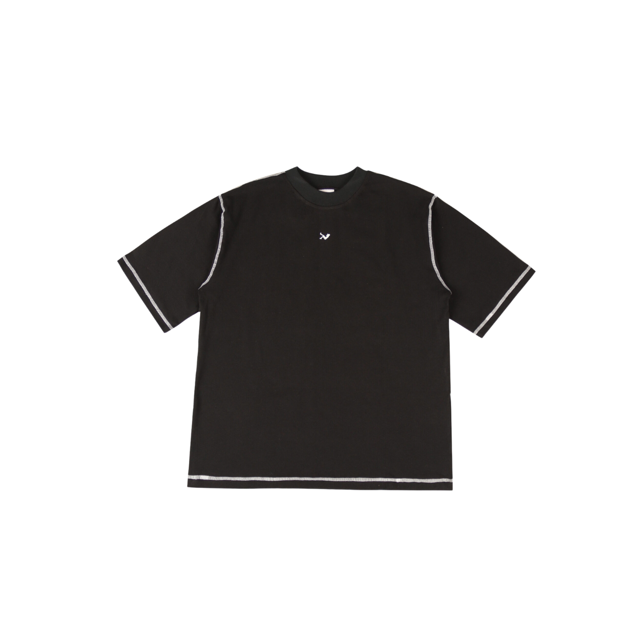 3.png Cross Stitched T-Shirt - Image 1