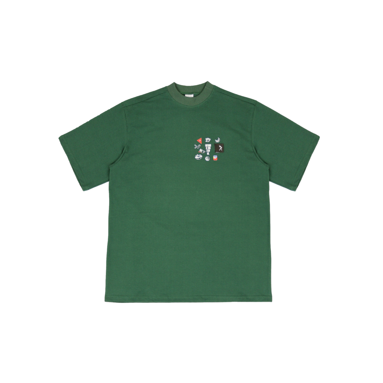 35.png Green Abbreviation Tee - Image 1