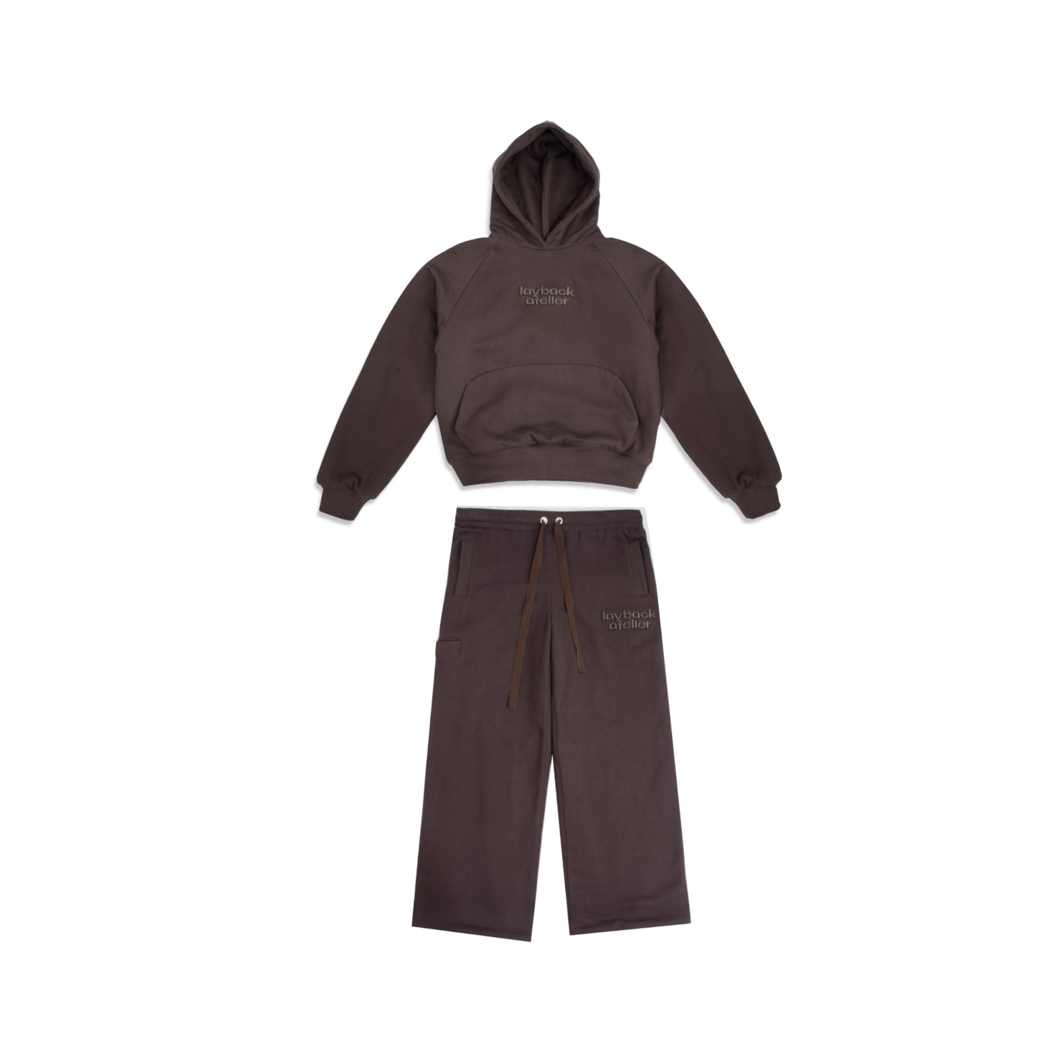 Brown Moonstone Set Brown Jasper Tracksuit - Image 1