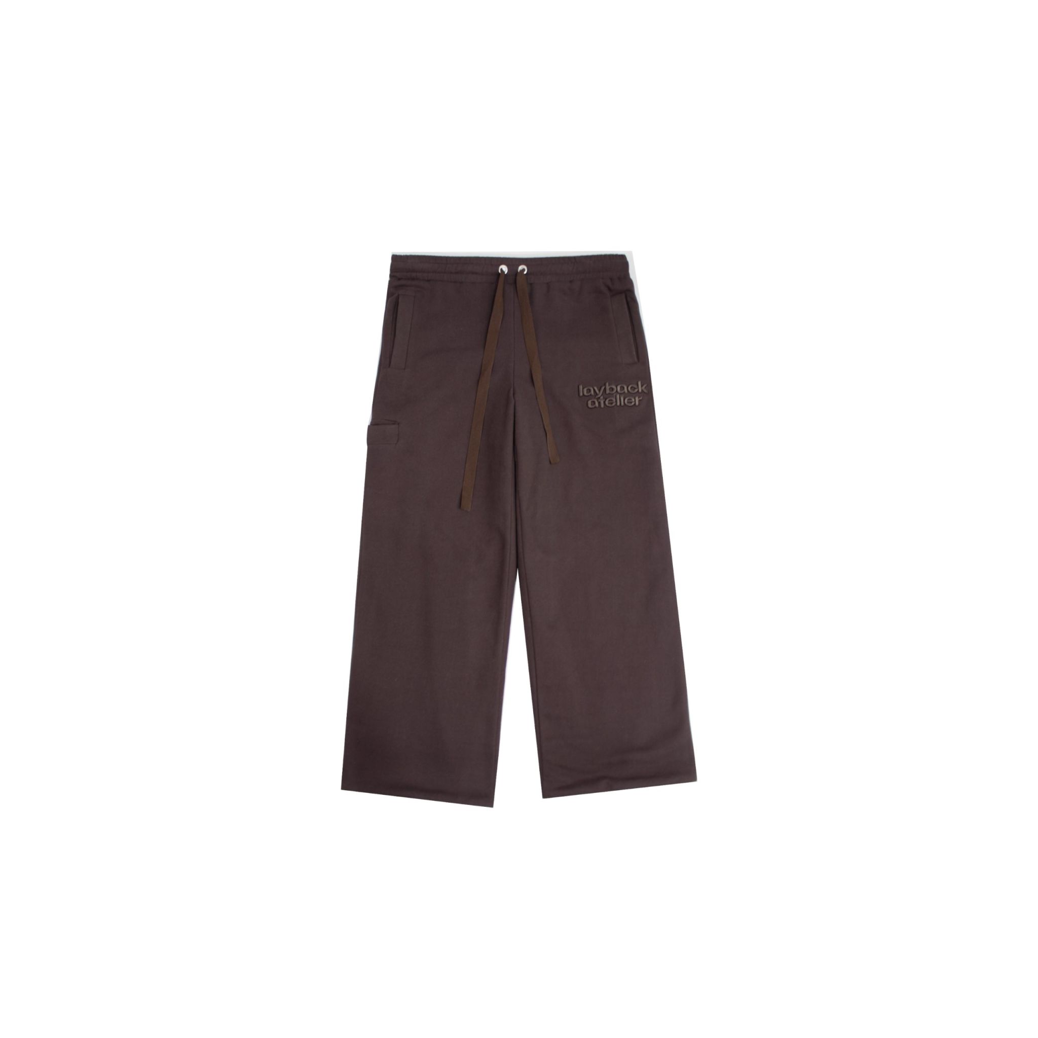 Front Brown Joggers.jpg Brown Jasper Pants - Image 1