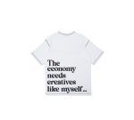 White M4C Quote T-Shirt - Image 2